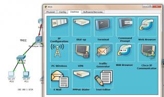 思科模拟器点到点网络的OSPF配置 思科路由器模拟器